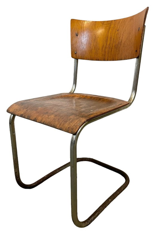 Sedia da officina vintage, anni '60