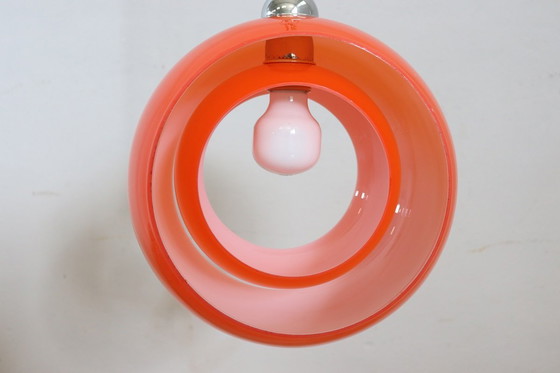 Image 1 of Pendant Lamp in Murano Glass by Carlo Nason for Mazzega, 1960s