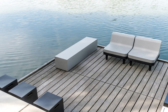 Sixinch Offshore Set lounge modulare di design 20 pezzi taupe vintage – Divani modulari, Plastic (photo 25 of 35)