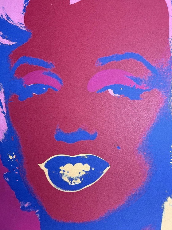 Image 1 of Litografía "Marilyn Monroe" del Museo de Arte Carnegie de 1986, basada en Andy Warhol