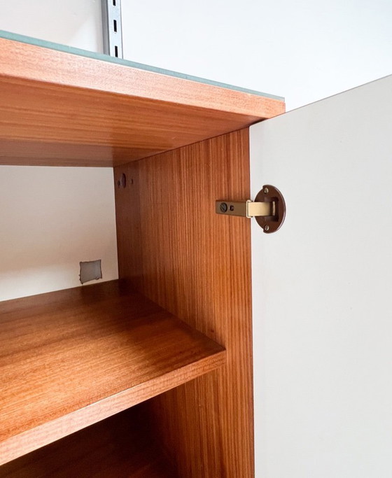 Image 1 of Sistema a parete vintage Simpla Lux a 2 pezzi, anni '60