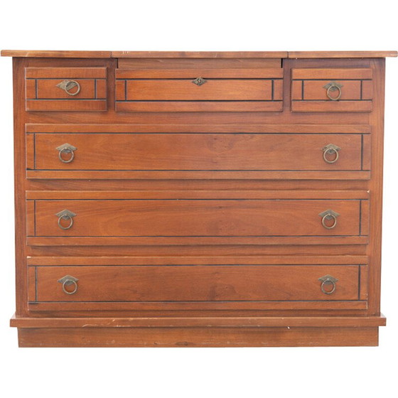 Image 1 of Vintage dresser cabinet with drop-down drawers by Mazzantica, 1970-1980