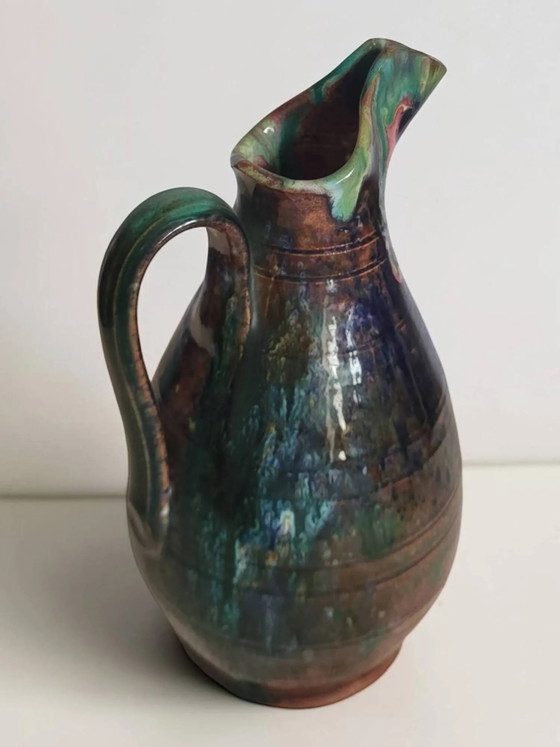 Brocca in gres di Morvan – Bicchieri e caraffe, Porcellana (photo 4 of 7)