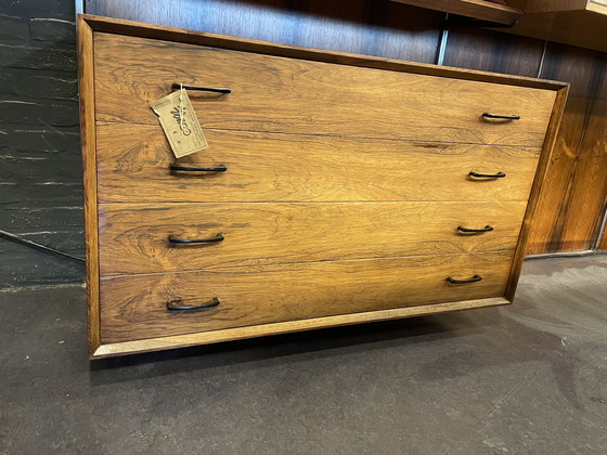 Image 1 of Sistema di pareti in palissandro vintage e unico