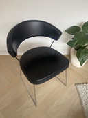 4x Italiaanse design stoelen