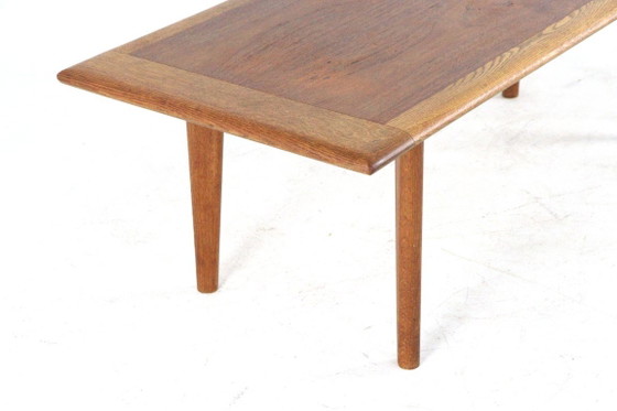 Tavolino da caffè vintage in teak e rovere, restaurato, stile metà secolo. – Tavolini da caffè, Wood (photo 7 of 17)