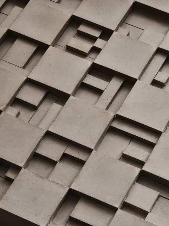 Image 1 of Brutalist wall object