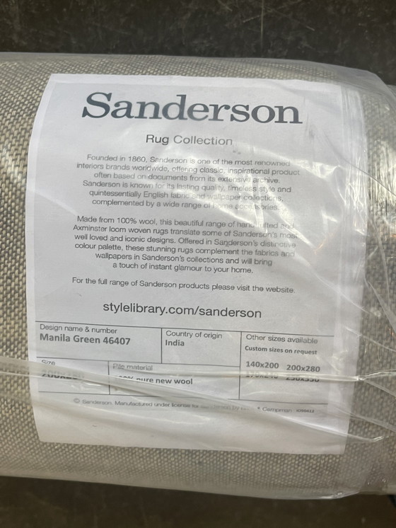 Image 1 of Brink en Campman Sanderson Teppich Manila Green NEU