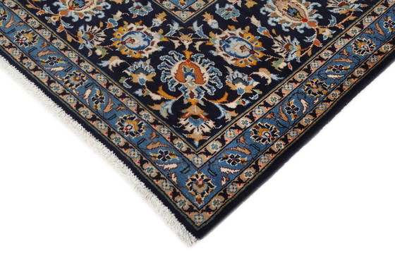 Image 1 of Alfombra persa Kashan 4,02 x 3,10 Alfombra oriental fina N.º 24626