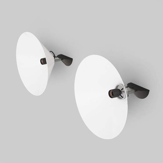 Image 1 of Pair of “Aggregato” Wall Lamp by Enzo Mari for Artemide, 1970s