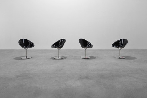 Sedia EroS di Philippe Starck per Kartell, metallo e policarbonato, Italia, 2020