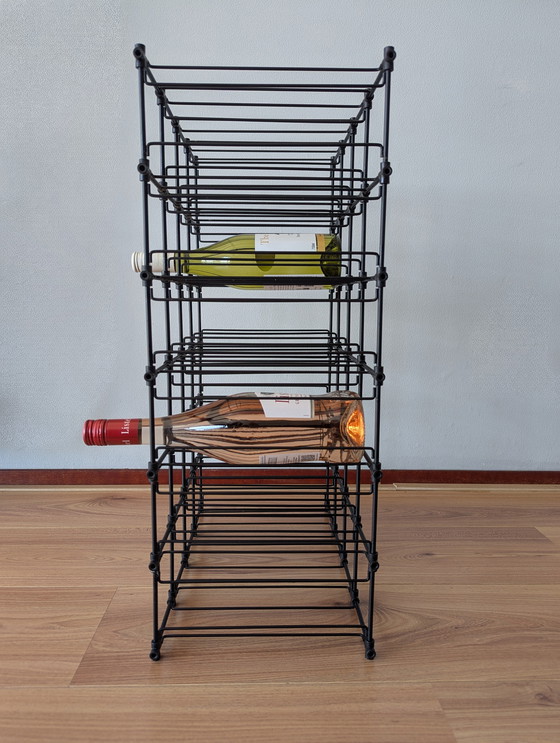 Image 1 of Modular Vintage Wine Rack (Beehive) - 1980s