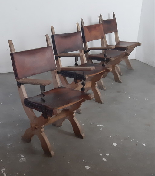 Bram Sprij Brutalistische Esszimmerstühle Designer 1959
