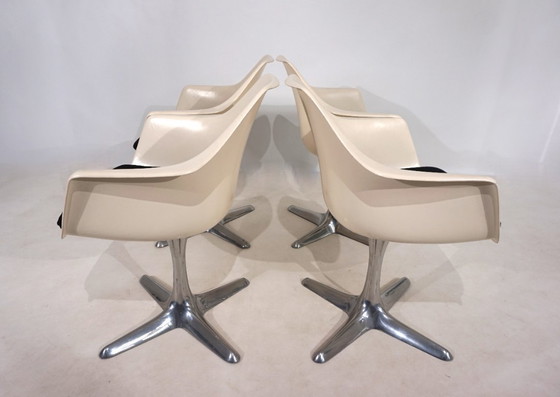 Image 1 of Set of four Arkana 116 dining chairs by Maurice Burke, 1960