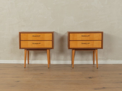 2x bedside table, WK Möbel