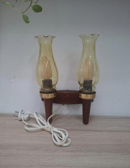 Faretto vintage a doppia parete