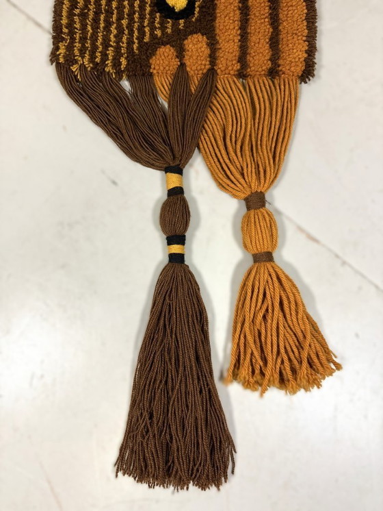 Image 1 of Smyrnafix Wandbehang aus Wolle, 1970er Jahre