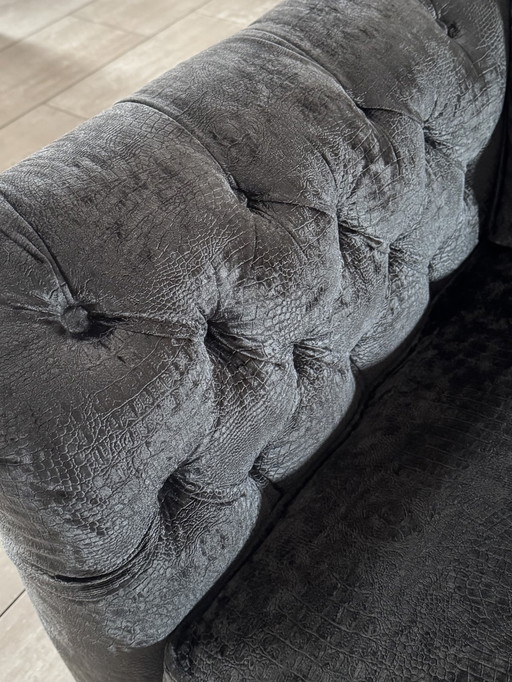 Beautiful velvet sofa