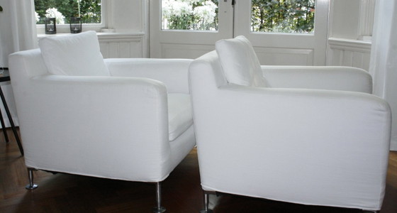 2x B&B Italia Harry armchair – Textile (photo 4 of 8)