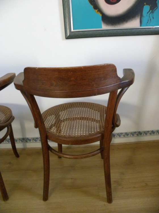 Image 1 of Thonet - 2x Sedia da ufficio Poltrona n. 3