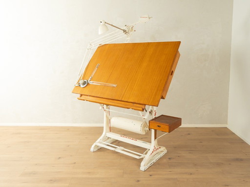 Tekentafel uit de jaren 50 van Nestler, vintage