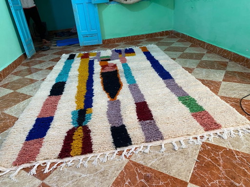 Tappeto multicolore 300x200, consegna gratuita. – vloerkleden en tapijten, Wool