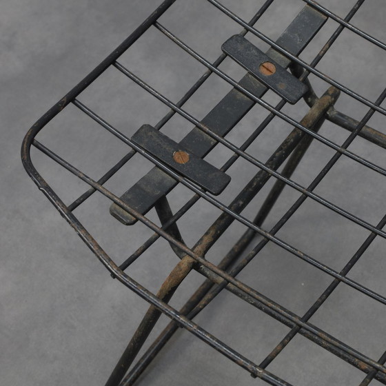 Image 1 of Vintage Stool Wire Steel Cees Braakman Pastoe