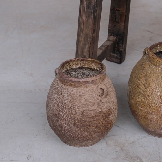 Image 1 of Pentole d'acqua asiatiche in ceramica d'epoca (6 disponibili)