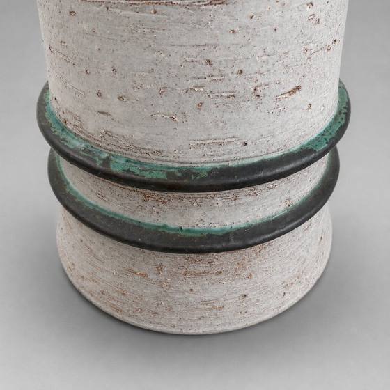Pair of Mid-Century Fat Lava Studio Pottery Floor Vases, 1960s/70s – Unique Handcrafted Set (photo 5 of 16)