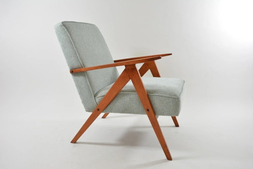 KOMPAS fauteuils in gemêleerd mintgroen