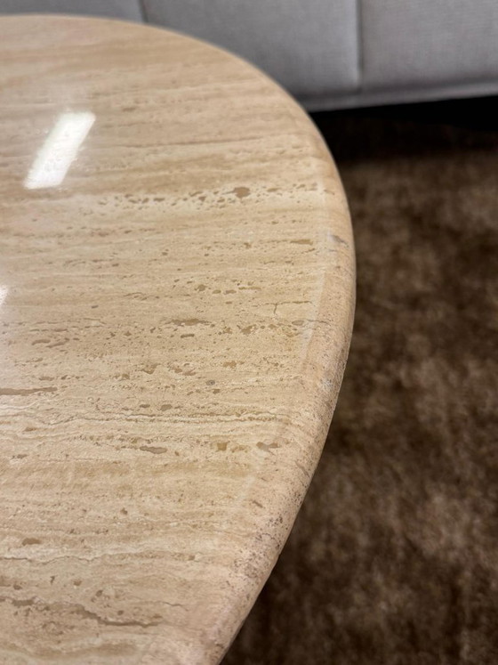 Image 1 of Travertino Coffee Table - 75 cm