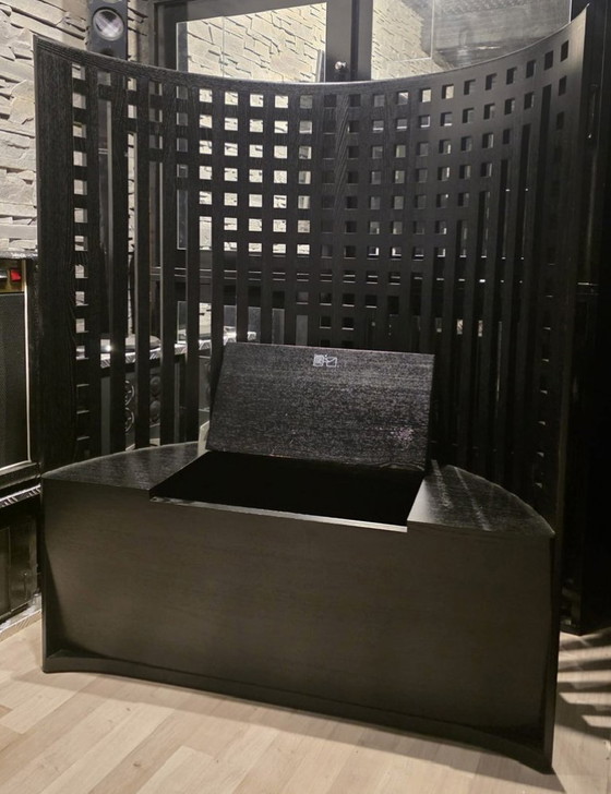 Image 1 of Cassina Willow 1 Armlehnstuhl von Charles Rennie Mackintosh, Cassina gestempelt und nummeriert 2091. Exzellent erhalten,  Sonder