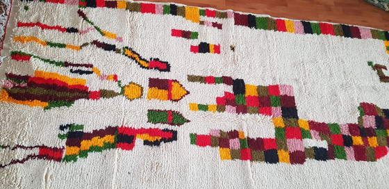 Image 1 of Handgeknoopt Berber kleed wol 255x150cm