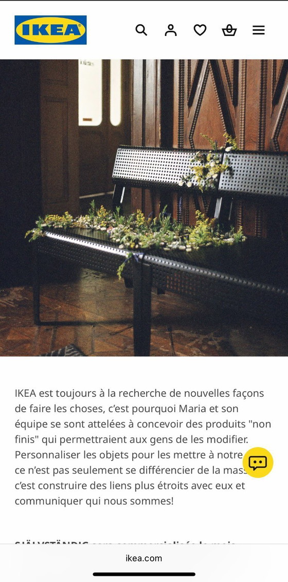 Image 1 of IKEA VINTAGE METALEN FAUTEUIL