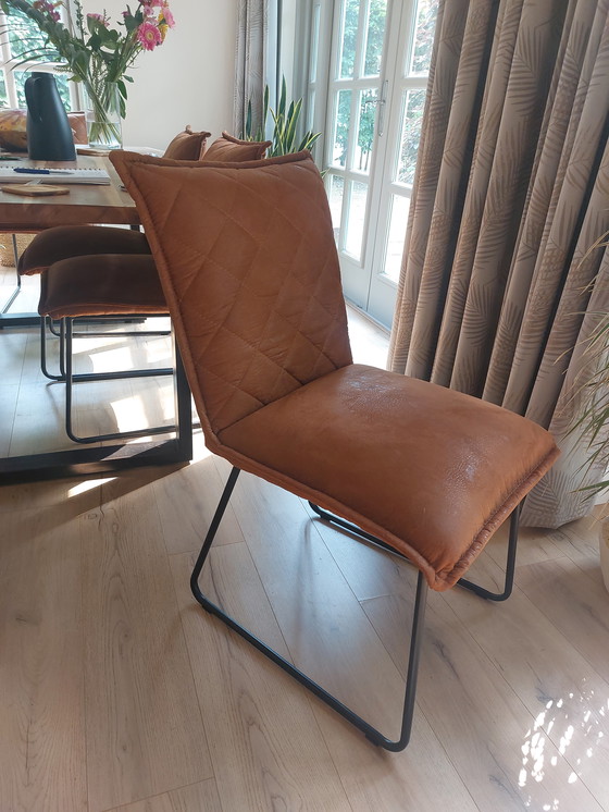 Image 1 of complete dining table set 4x chairs 1 x bench 1 x table