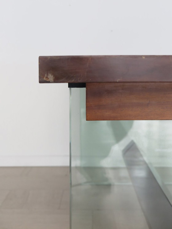 Large Console by Fontana Arte, Italy, 1960s – Wood, Glass (photo 15 of 21)