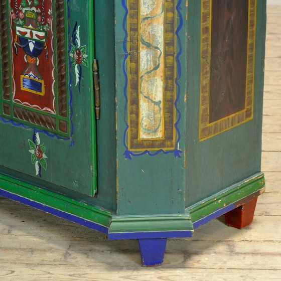 Image 1 of Armoire de mariée allemande, vers 1852