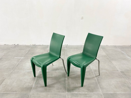 Vintage Chairs Louis XX by Philippe Starck for Vitra, 1990s, Set of 2
