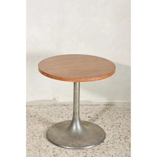 Tavolino da caffè rotondo italiano anni '60