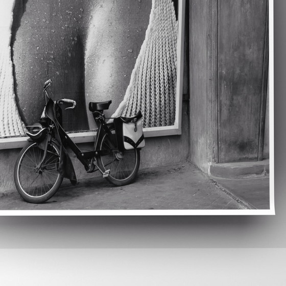 Image 1 of 1x Kunstdruck "Pariser Plakatwand, 1973" - Henri Cartier-Bresson