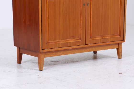 Image 1 of Scaffale vintage anni '60 | Scaffale del Mid Century in legno retrò #05-59