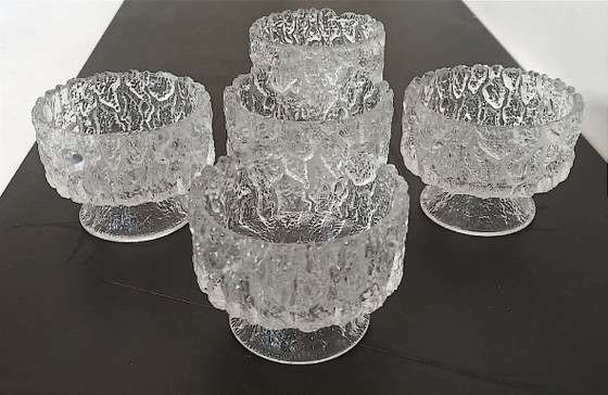 Image 1 of Juego de 5 cuencos de postre Ittalia de la década de 1970.