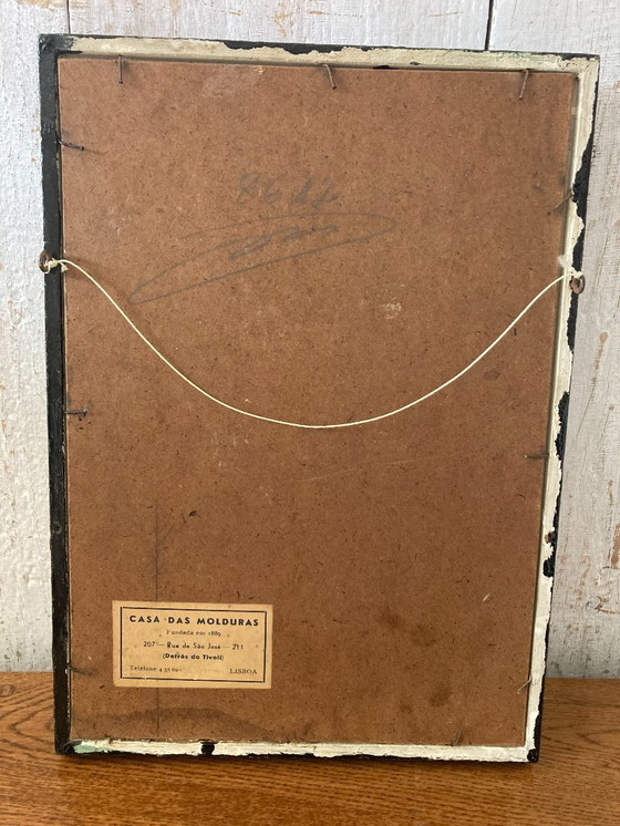 Image 1 of Altes Gemälde von Montmartre in Paris