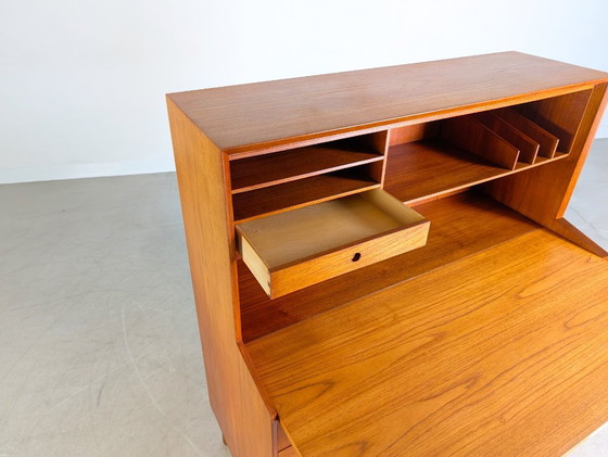 Image 1 of Peter Hvidt Orla Mølgaard-Nielsen Secretary Midcentury Søborg teak