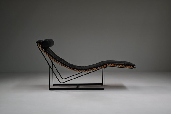 Image 1 of Chaise longue con respaldo alto de Peter Strassl, Alemania, años 70.