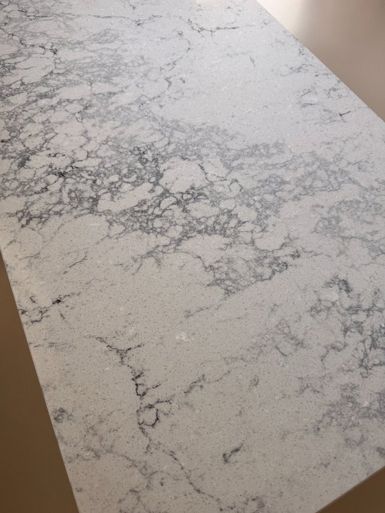 Image 1 of Table basse en granit/marbre - 98 x 58 x 40 cm