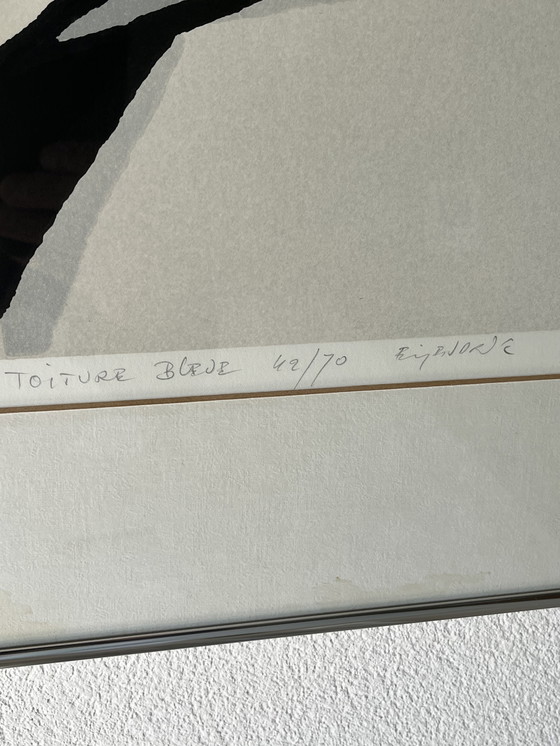 Image 1 of Siebdruck „Toiture“ von Fon Klement