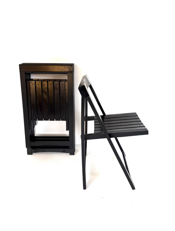 Image 1 of 6x Design Klappstuhl 'Trieste', Aldo Jacober '60