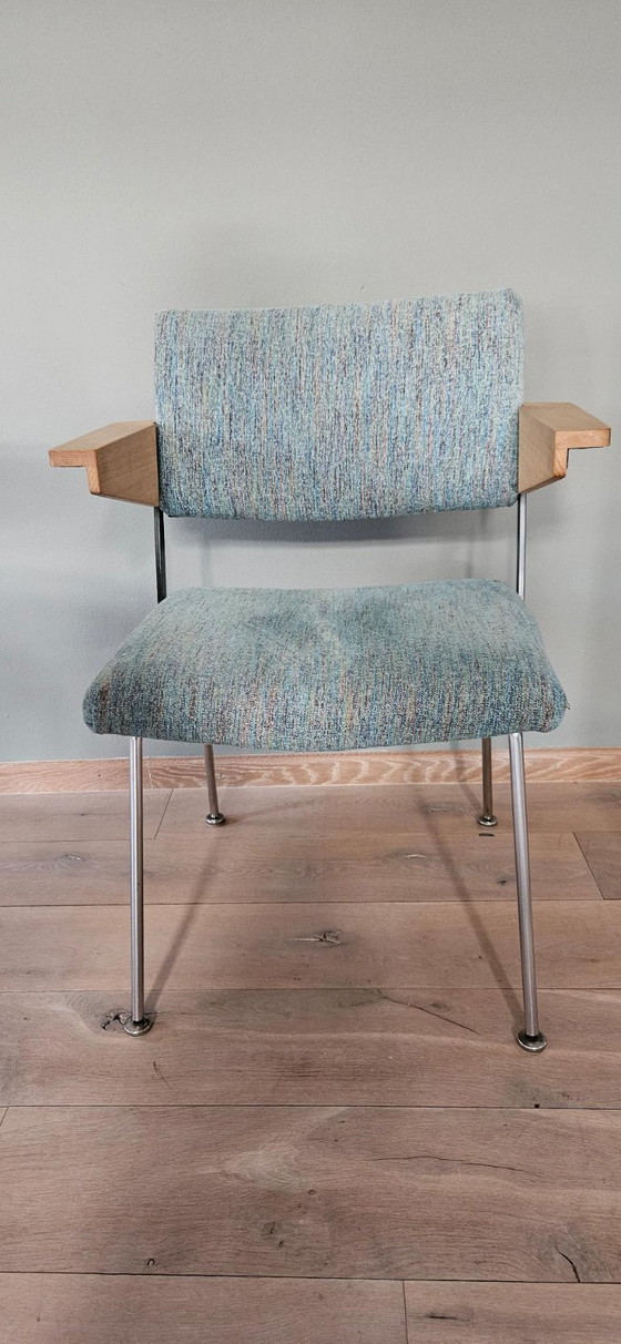 Image 1 of Set van 6 Gispen Cordemeyer 1268 Stoelen – Mid-Century Modern, 1963