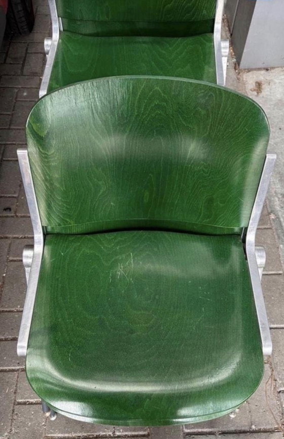 Image 1 of 3 Paolo Favaretto Agorà Chairs for Emmegi, Italy, 1970s